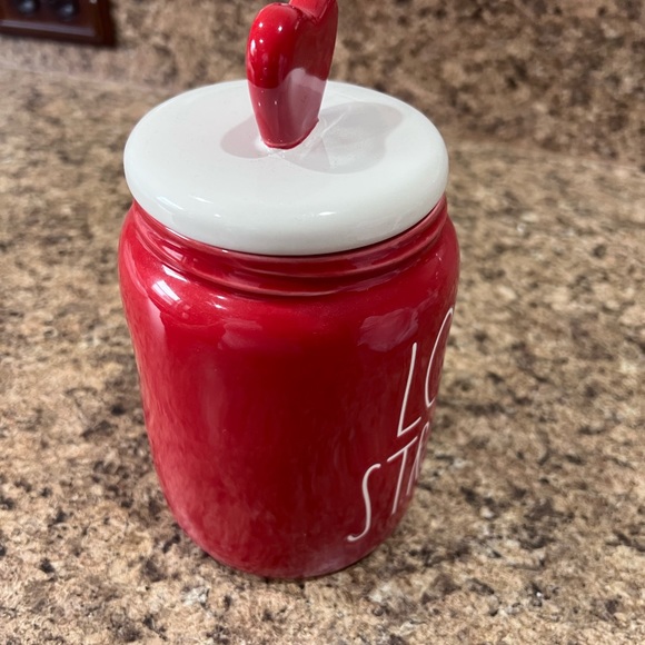 Rae Dunn Valentine’s Day canister - Picture 5 of 5